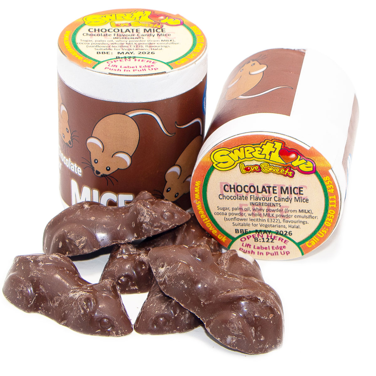 Milk Chocolate Mice.