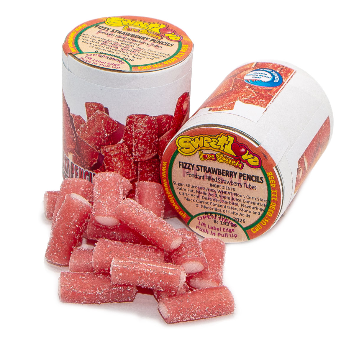 Fizzy Strawberry Pencils.