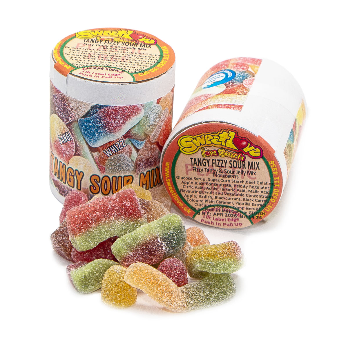 Tangy, Fizzy, Sour Mix.