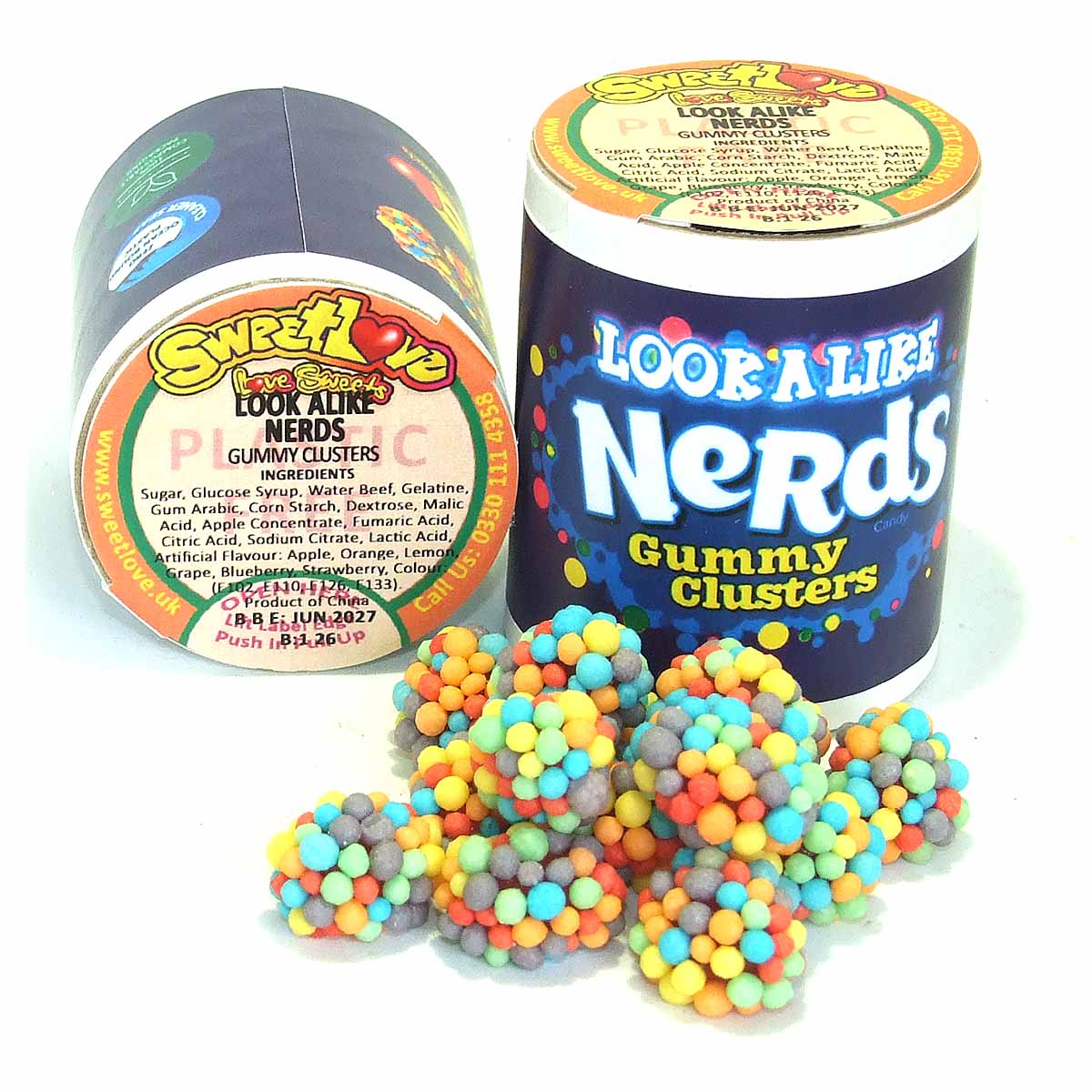 Nerds Look Alike  Gummy Clusters.