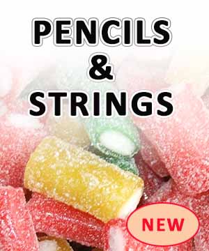 Pencils and Strings.